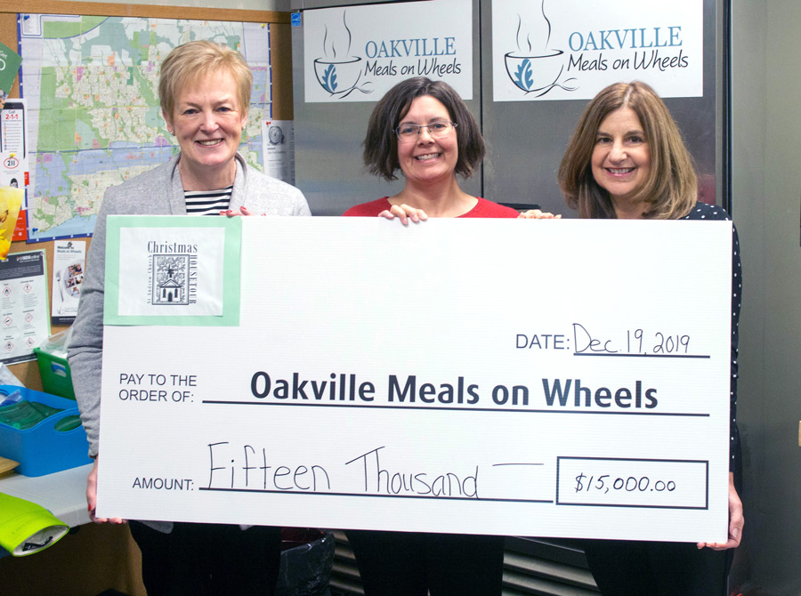 ST. ANDREW’S CHRISTMAS HOUSE TOUR RAISES $15,000 FOR OAKVILLE MEALS ON WHEELS meals on wheels