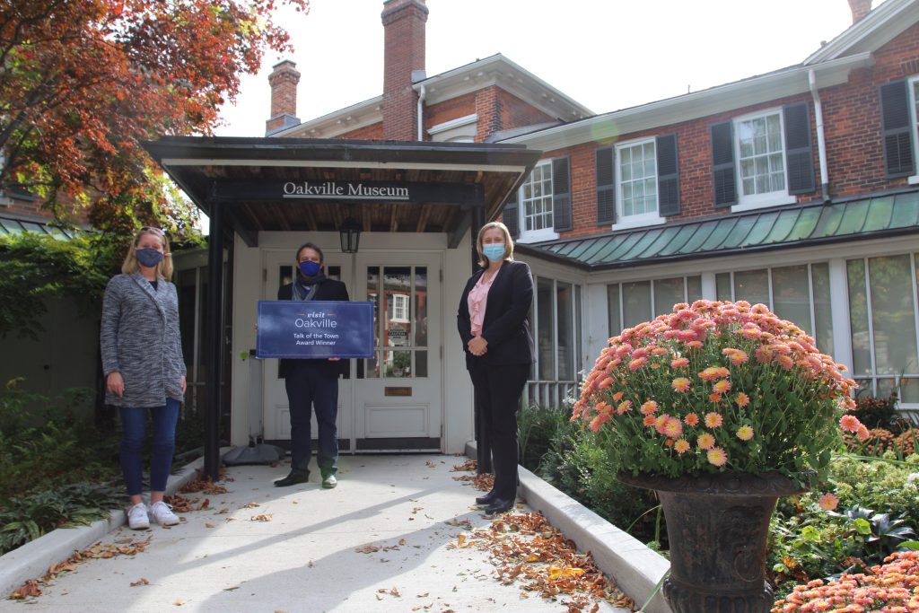 The Oakville Museum wins ‘Best Cultural Experience’ Talk of the Town Award