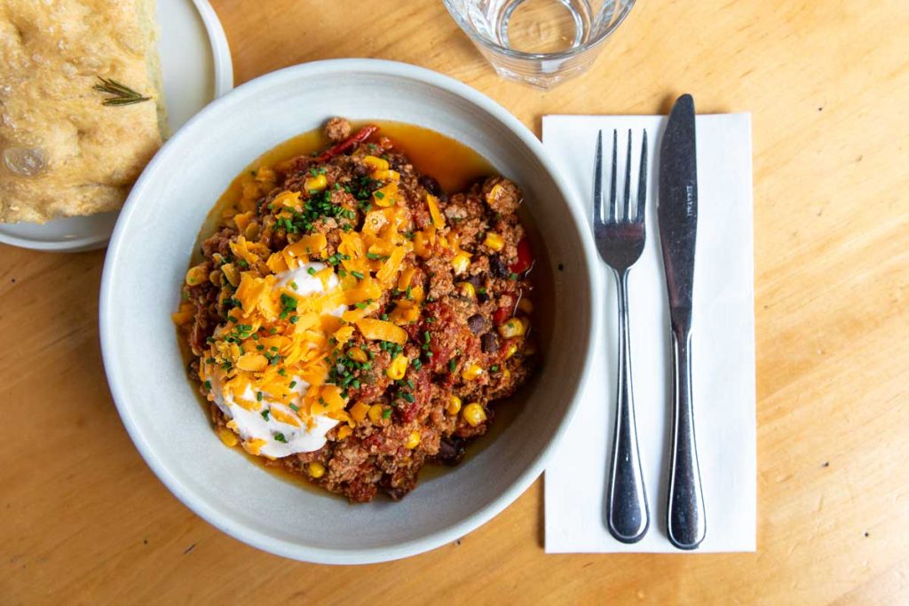 Kerr Street Café’s Turkey Chili
